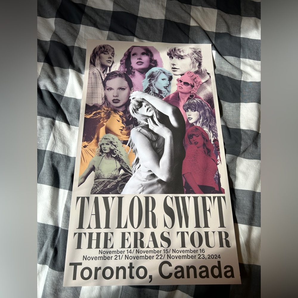 Taylor Swift The Eras Tour Poster